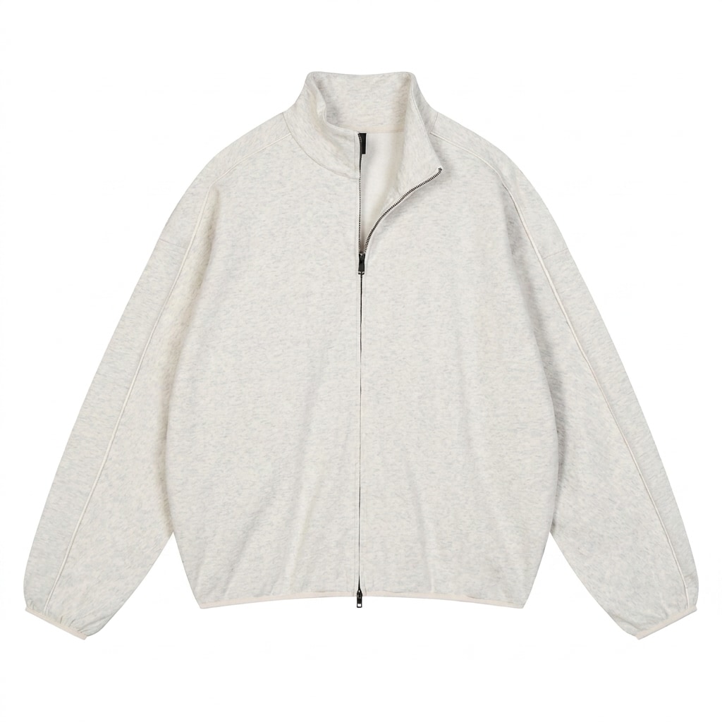 Heavyweight Stand Collar Jacket — hero product shot