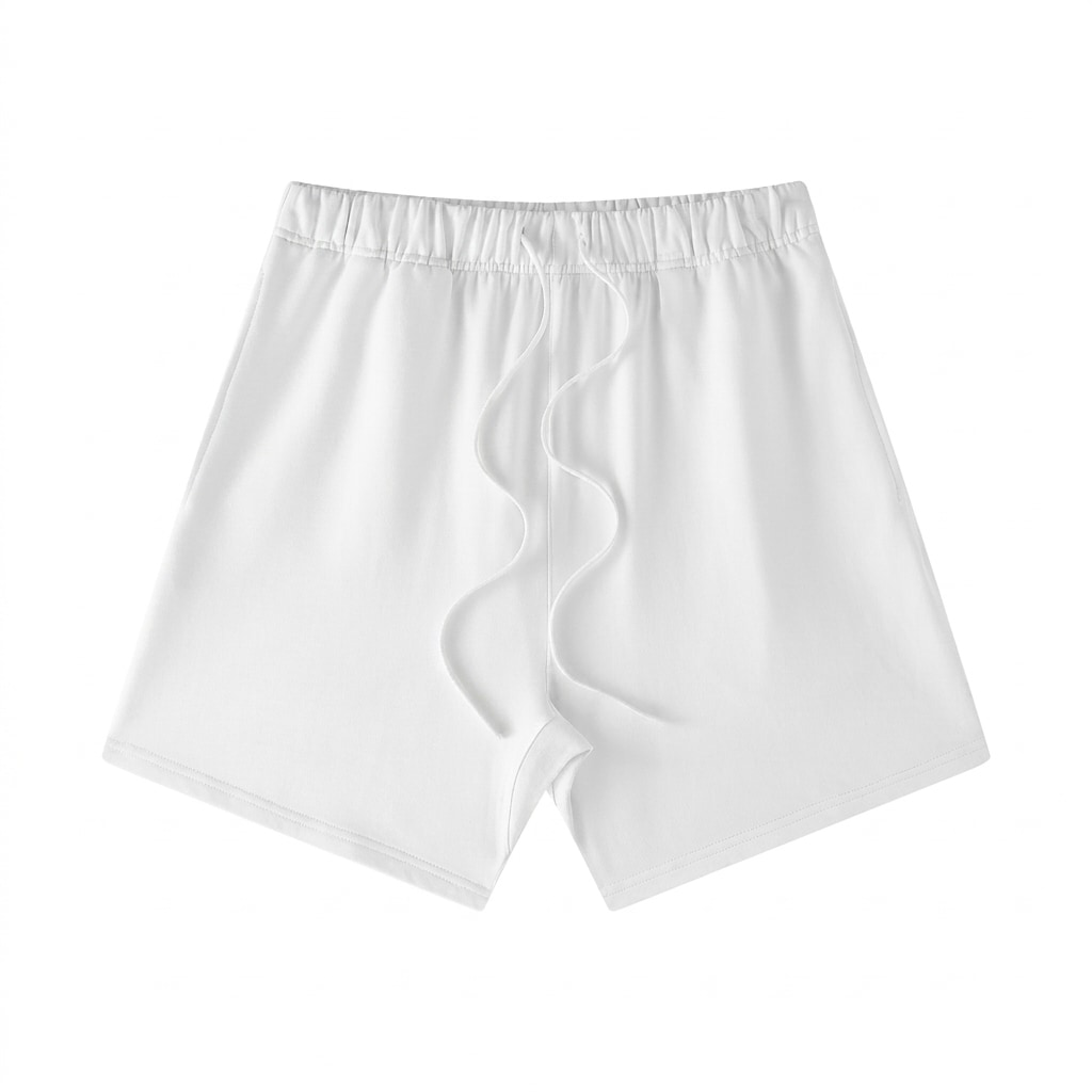 Loose Fit Cotton Blend Shorts — hero product shot