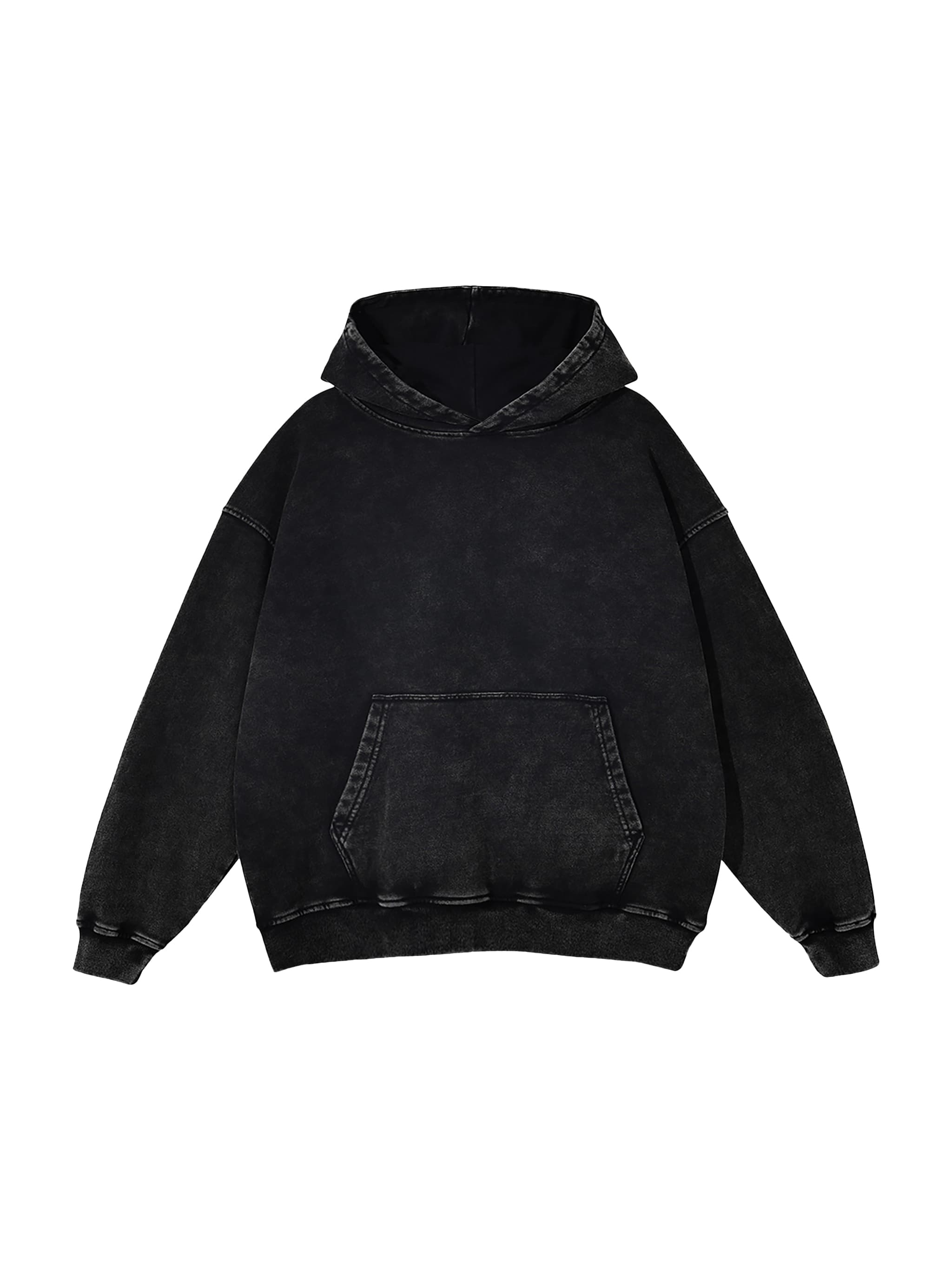 Custom Snow Washed Loose Hoodie — Hoodies