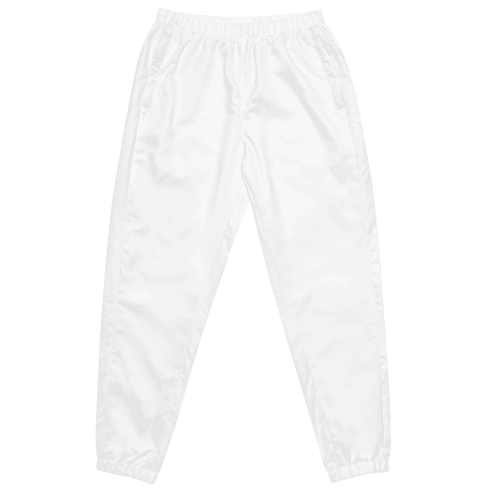 All-Over Print Track Pants — Flat lay · front