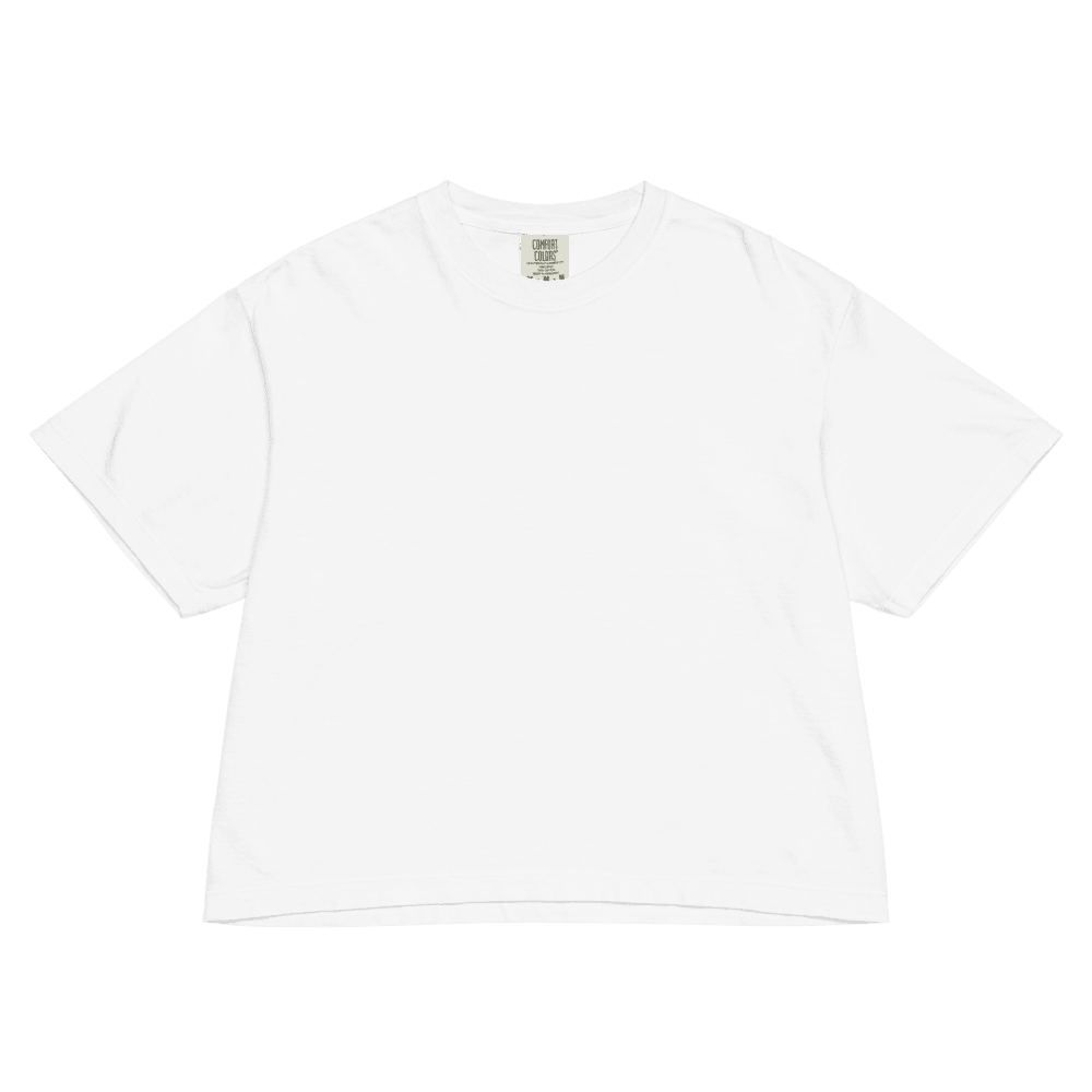 Heavyweight Boxy T-Shirt — Black