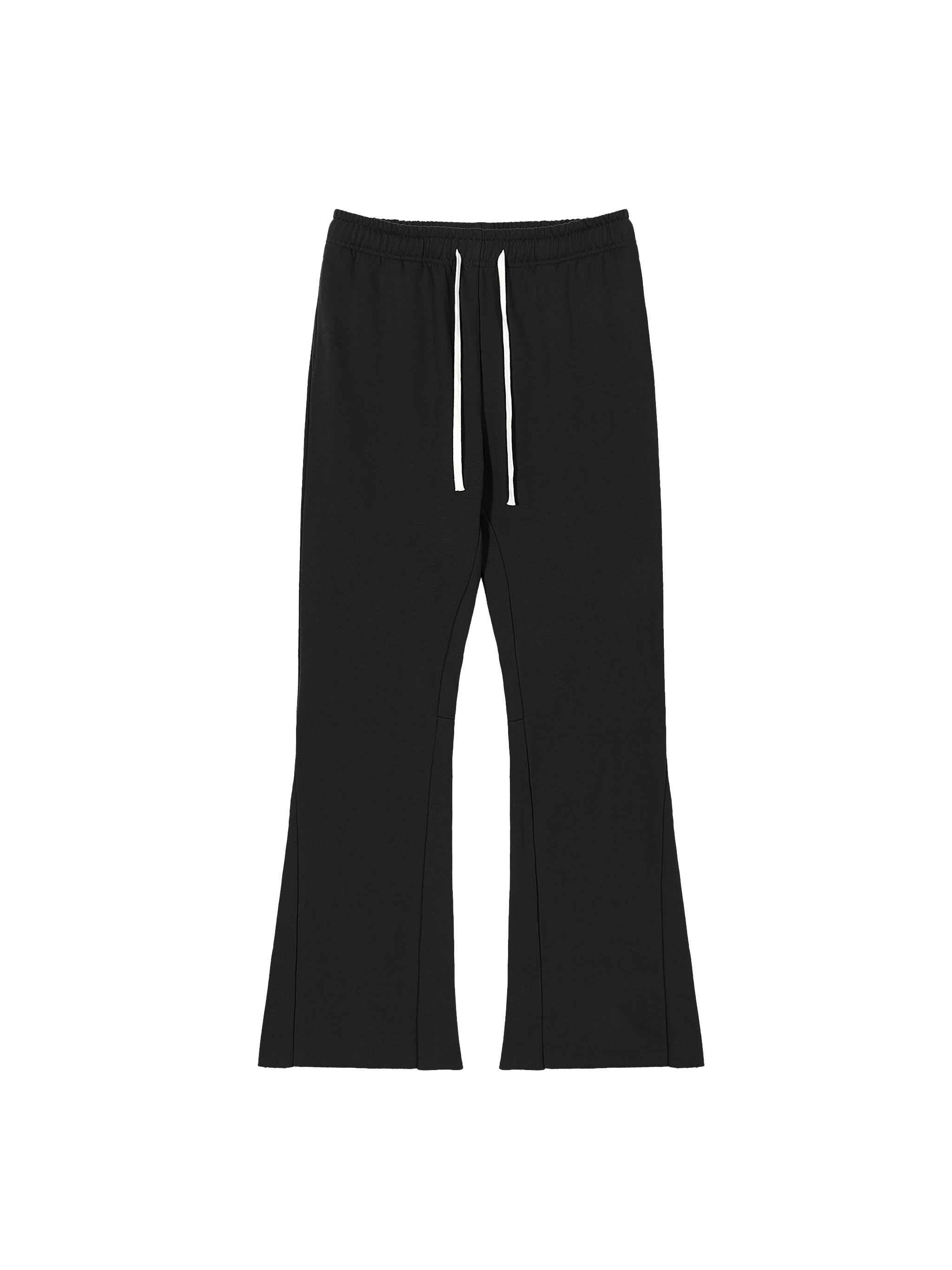Flared Sweatpants — Black