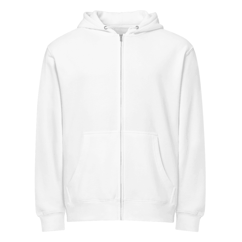 Unisex Premium Full Zip Hoodie — Black