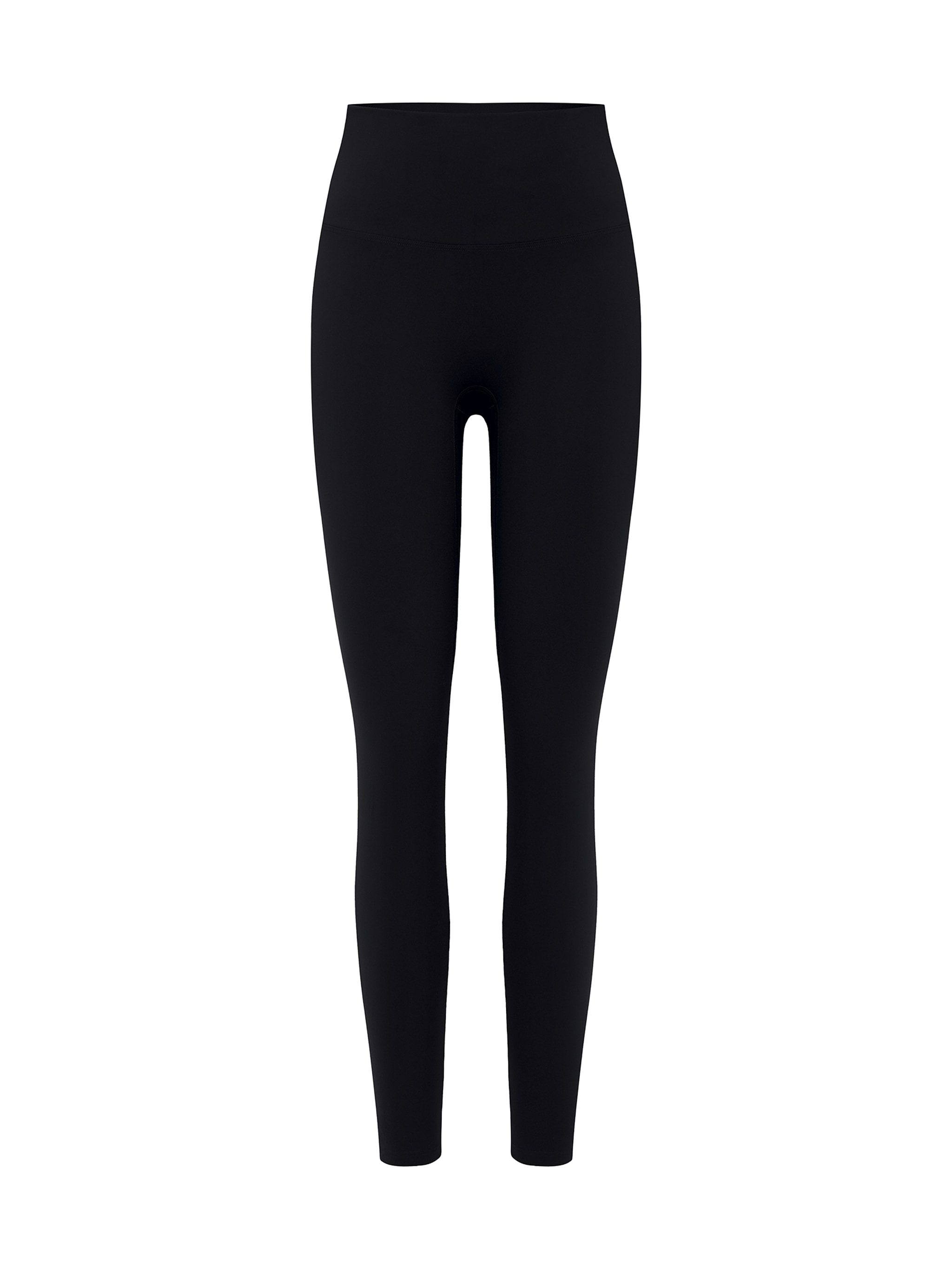 High-Waisted Yoga Leggings — Black