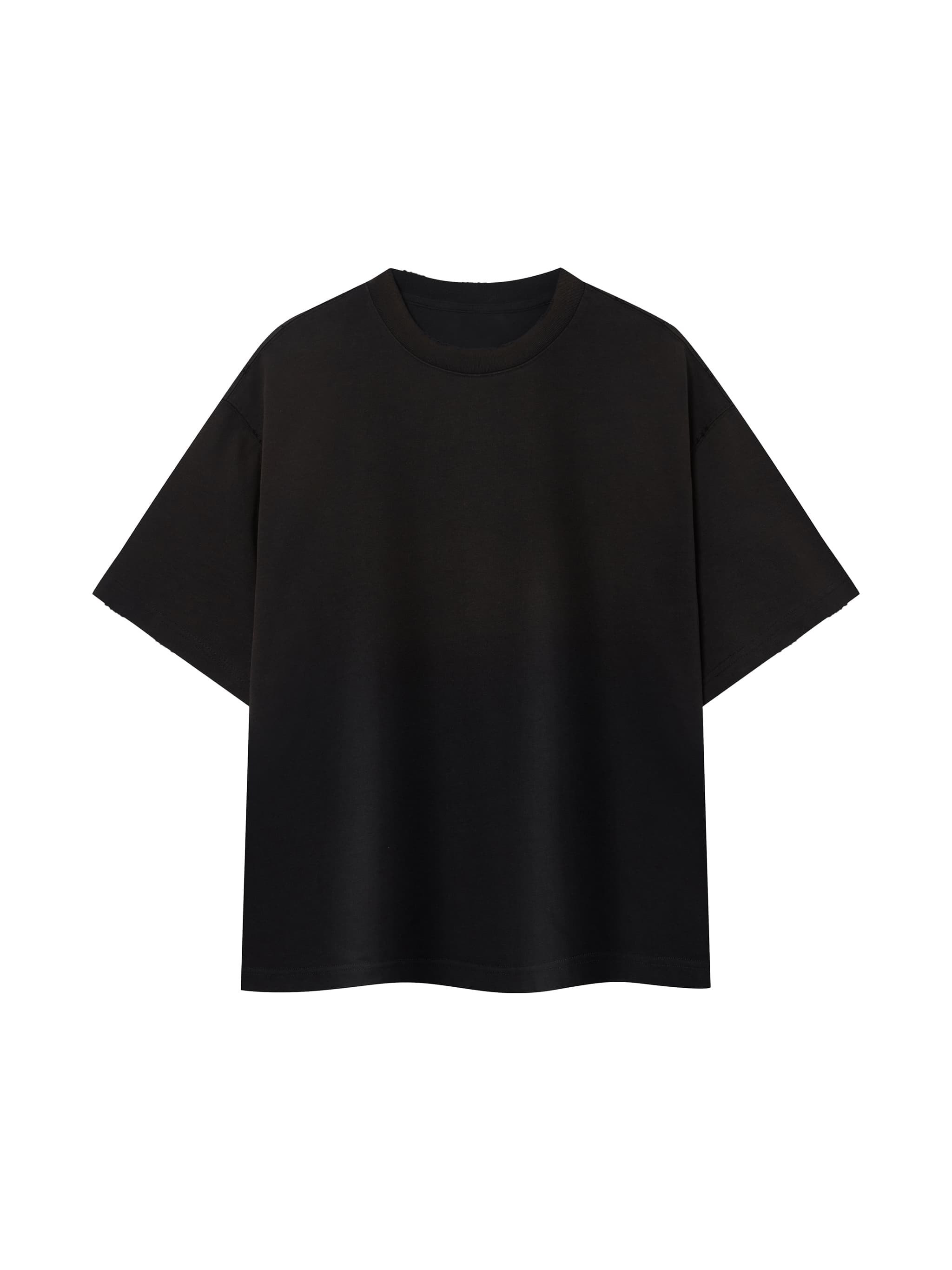 Custom Unisex Distressed Boxy T-Shirt — T-Shirts
