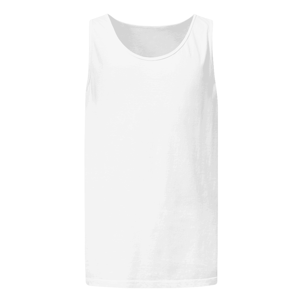 Unisex Garment-Dyed Tank Top — Black