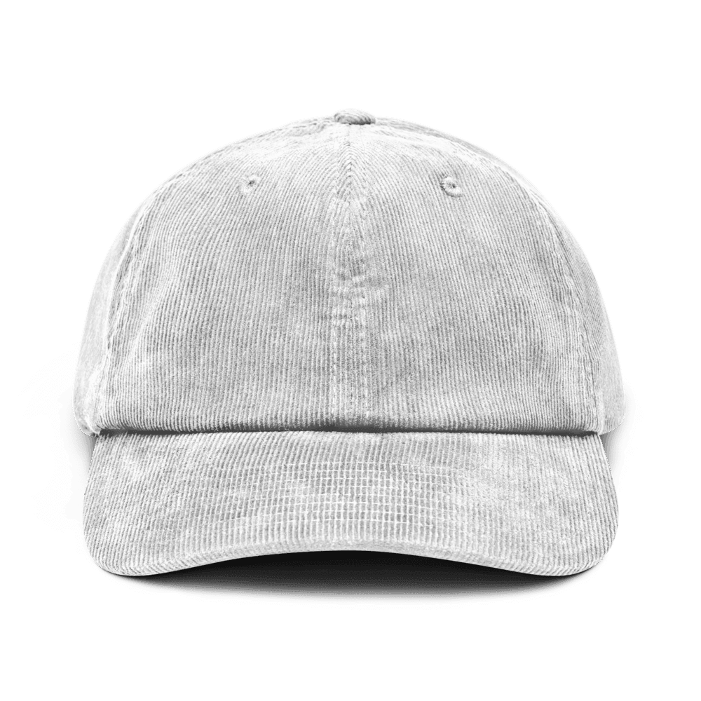 Corduroy Dad Hat — front · Dark Olive