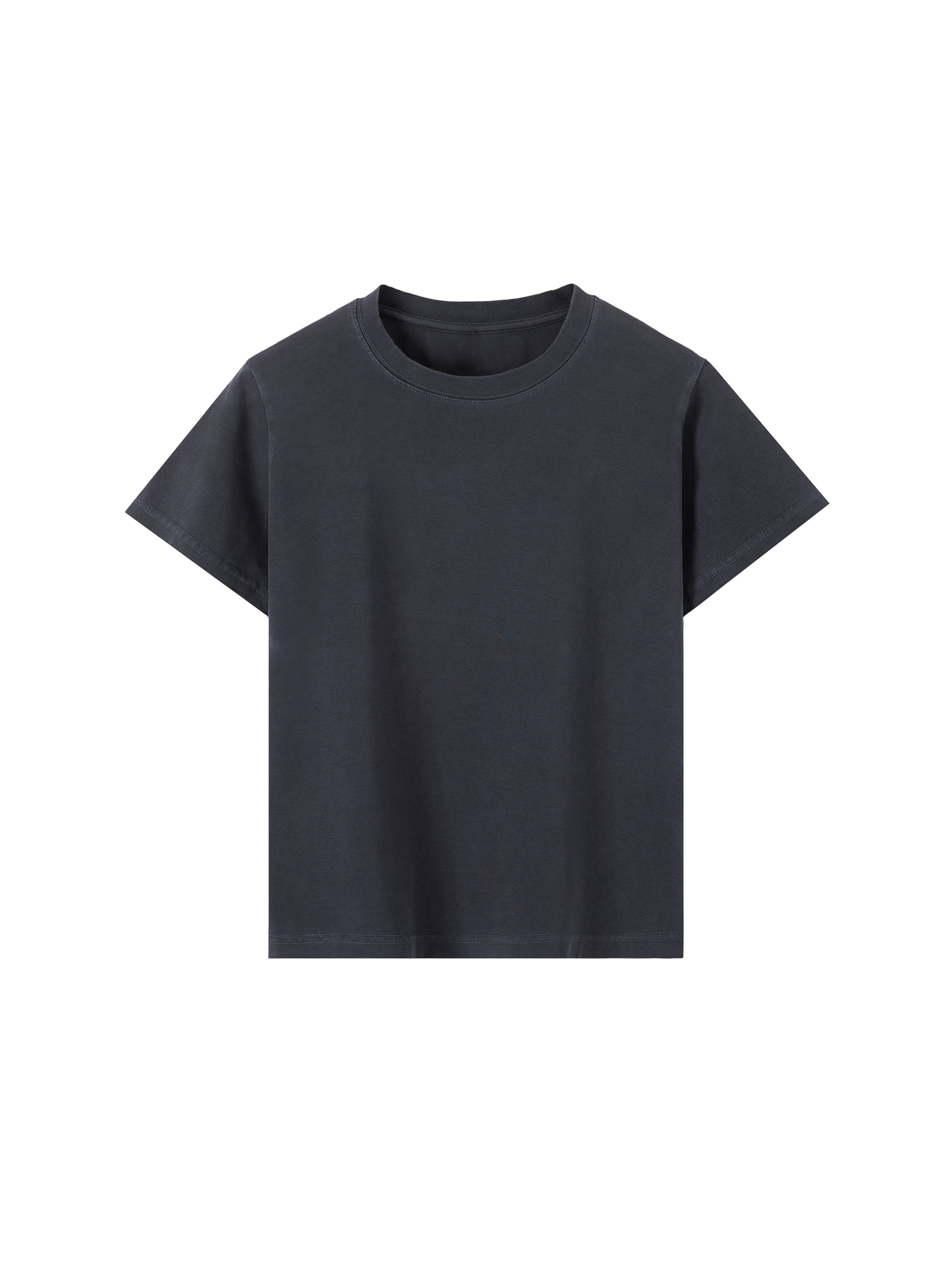 Vintage Wash Slim Fit T-shirt — Black