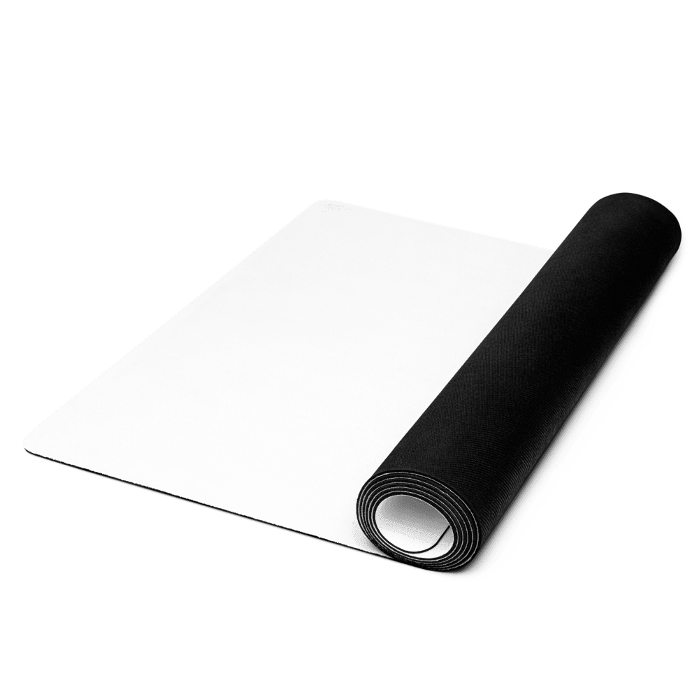 Custom Yoga Mat — White