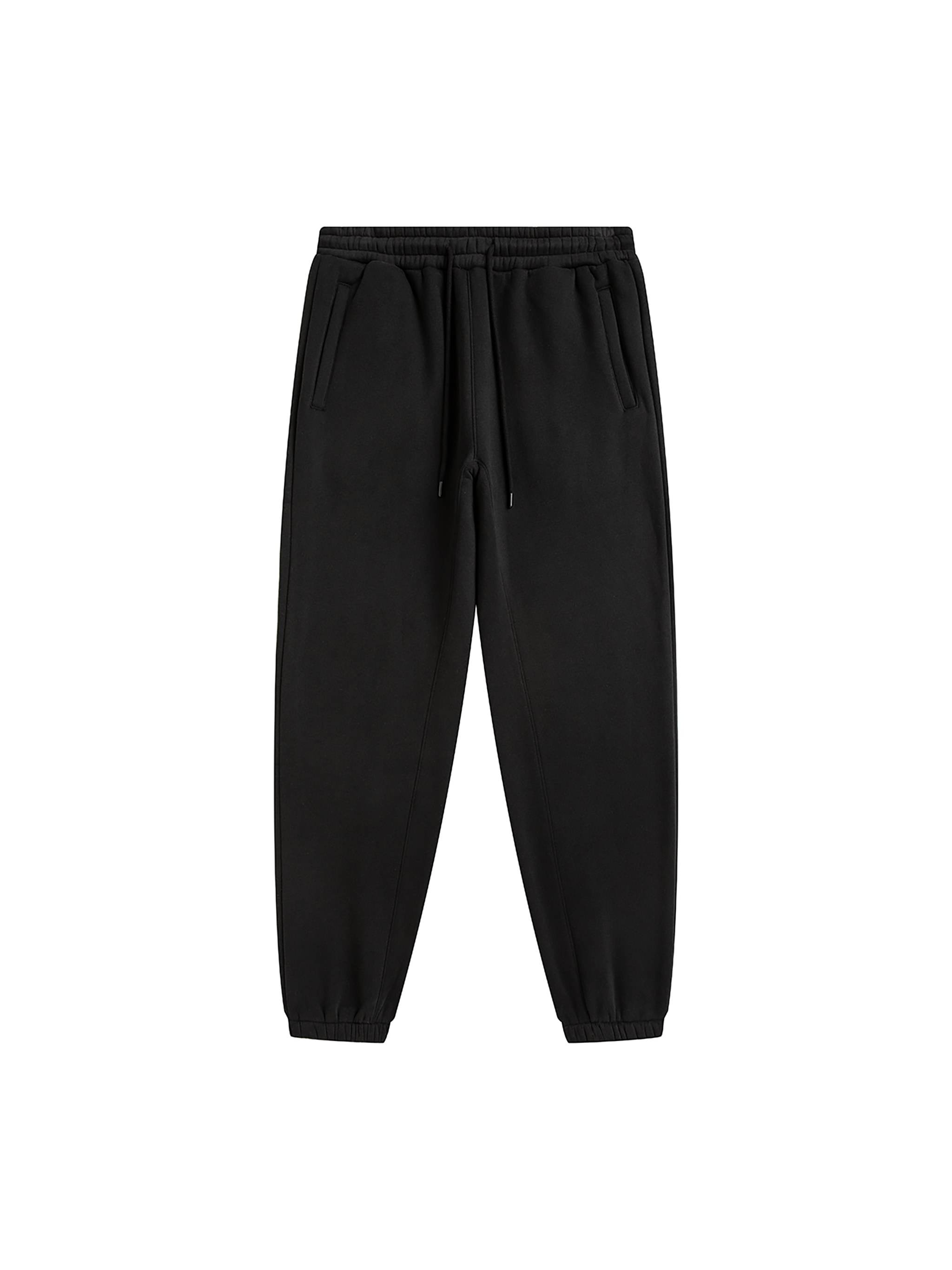 Unisex Heavyweight Fleece Joggers — Black