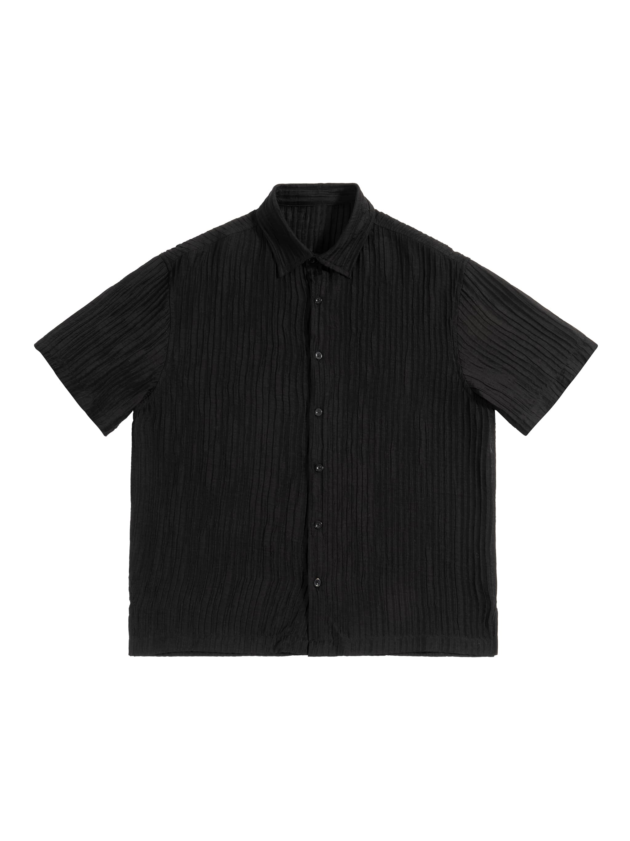 Custom Jacquard Button-Up Shirt — Other
