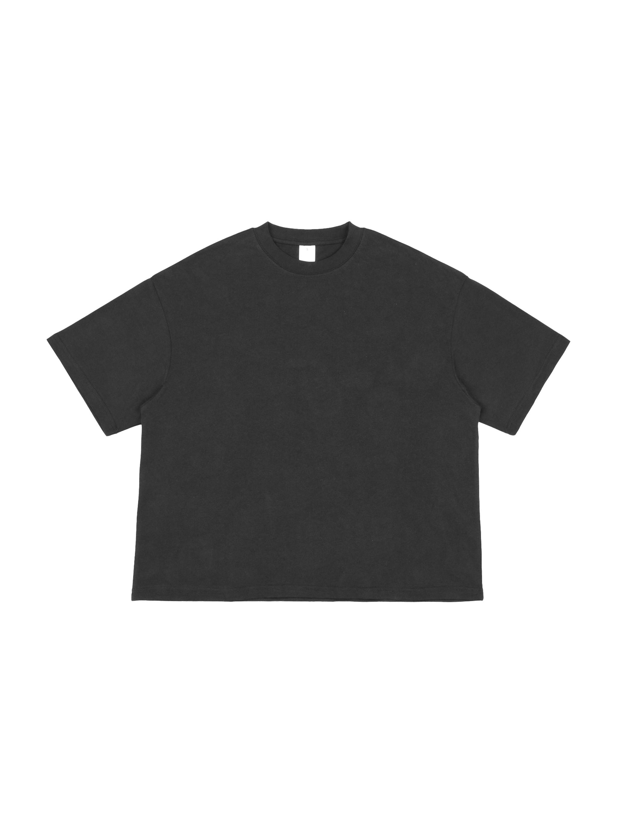 Classic Loose Boxy Tee — Black