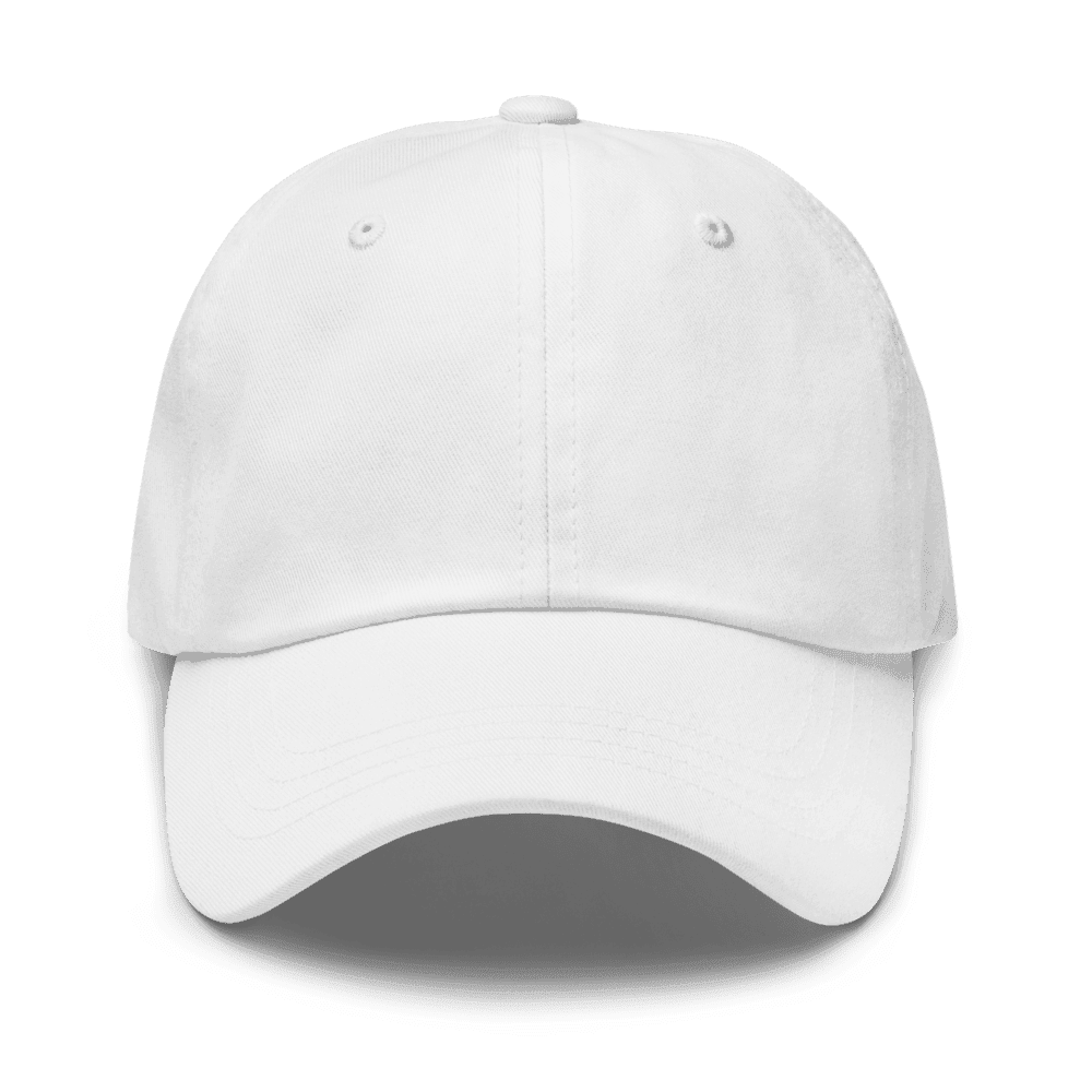 Classic Dad Hat — front · Black