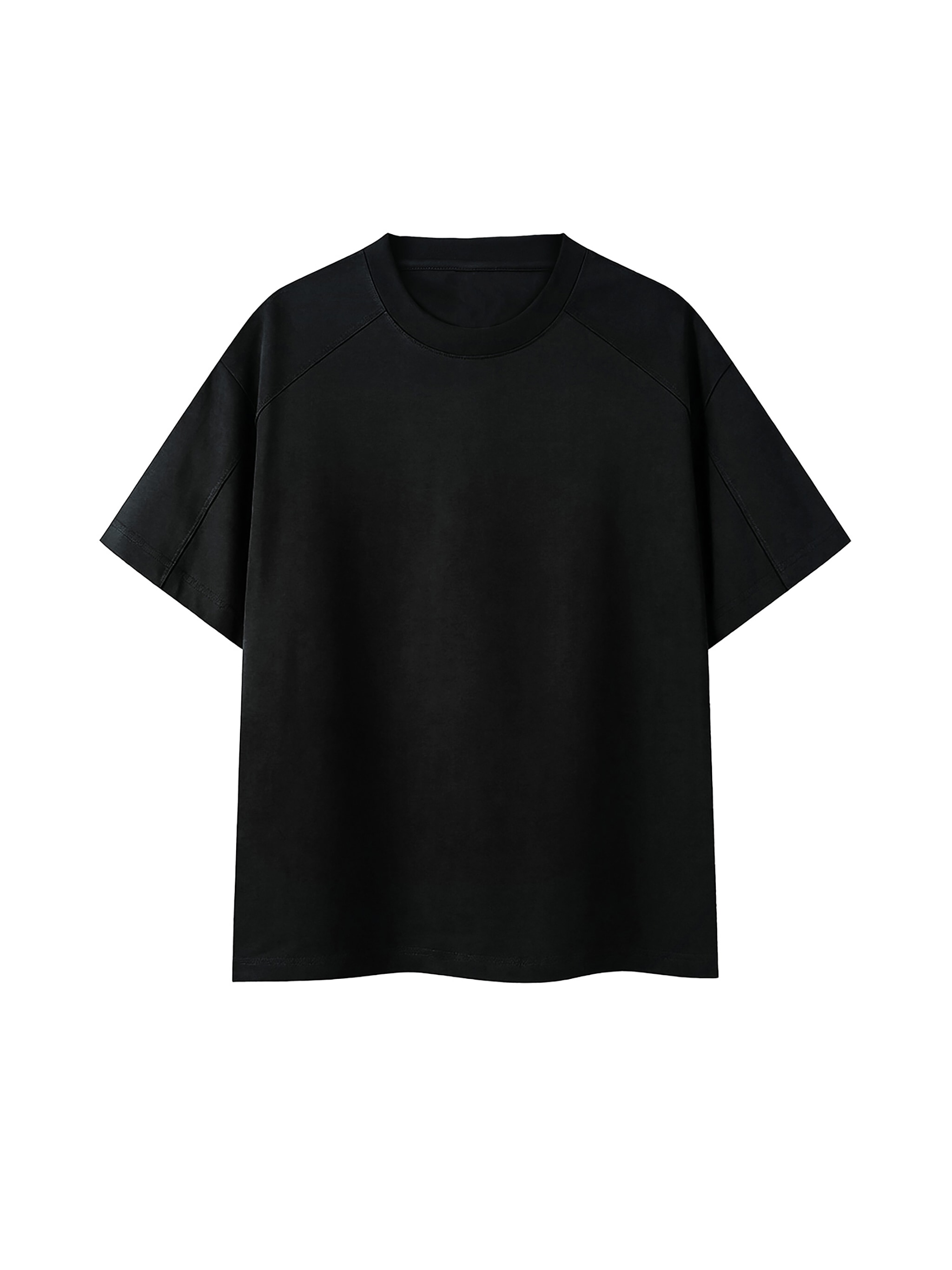 Raglan Sleeve T-Shirt — Black