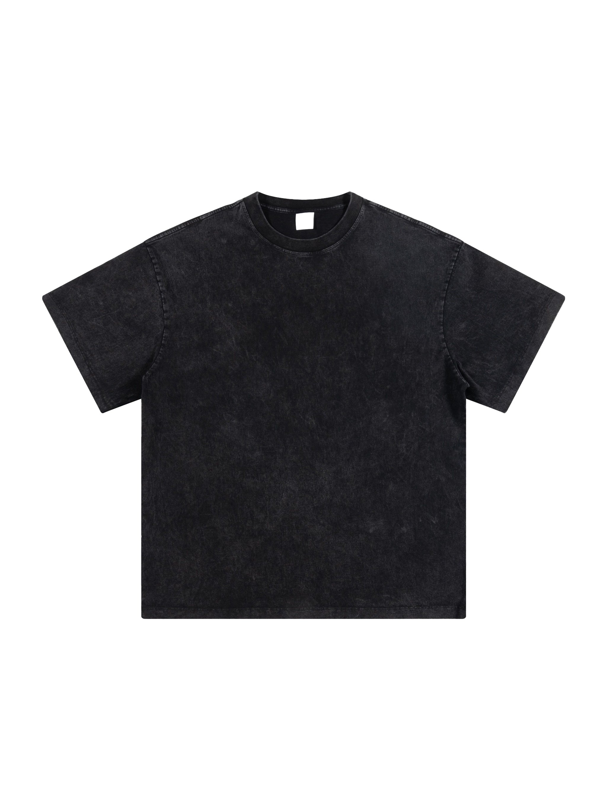 Heavyweight Snow Washed T-Shirt — Batik Black