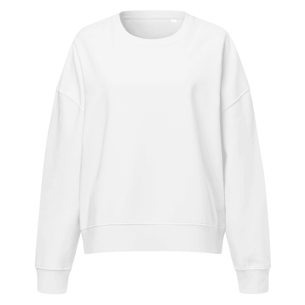 Women's Organic Crewneck Sweatshirt — Black