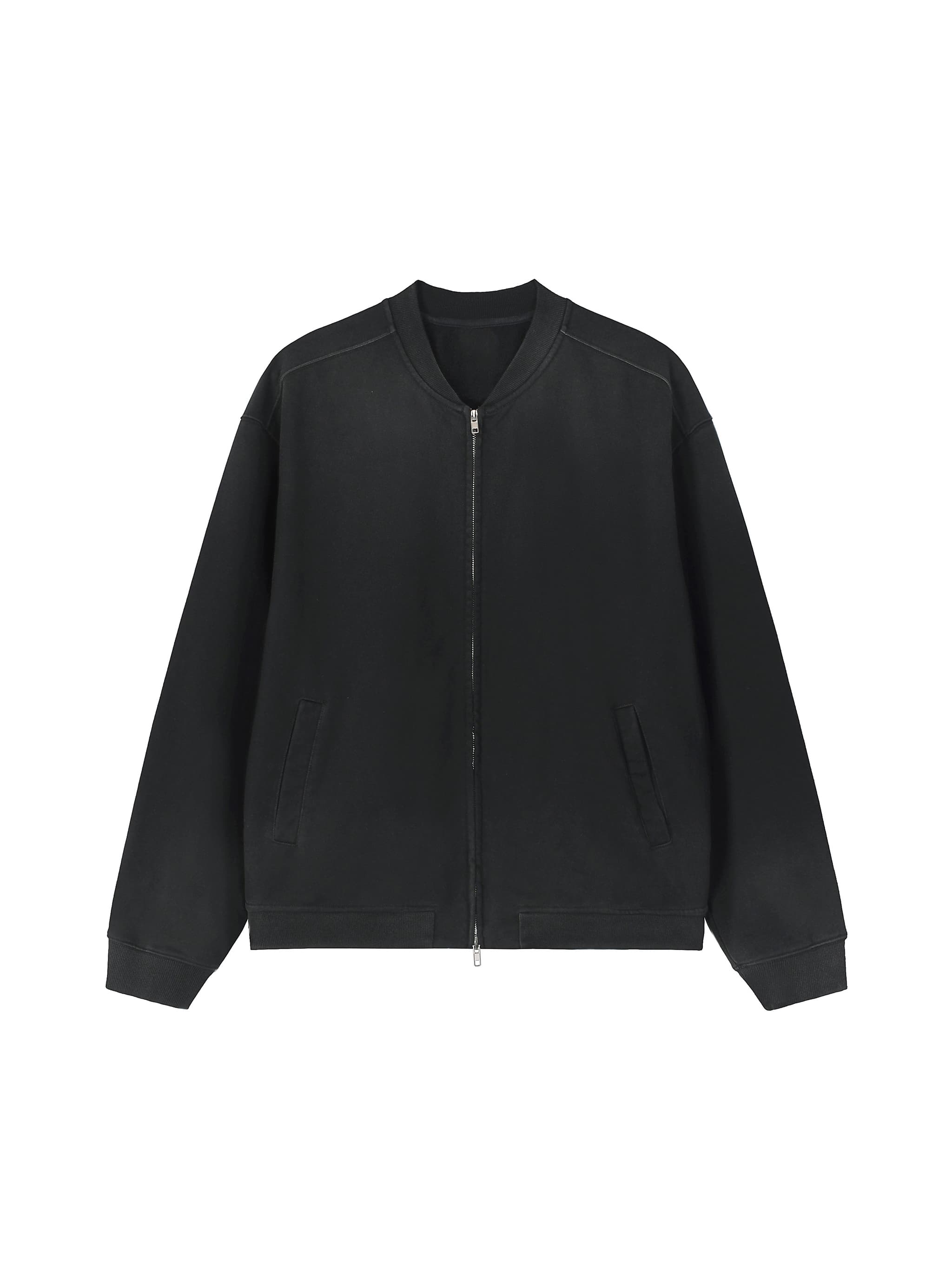 Custom Sun Fade Heavyweight Baseball Jacket — Outerwear