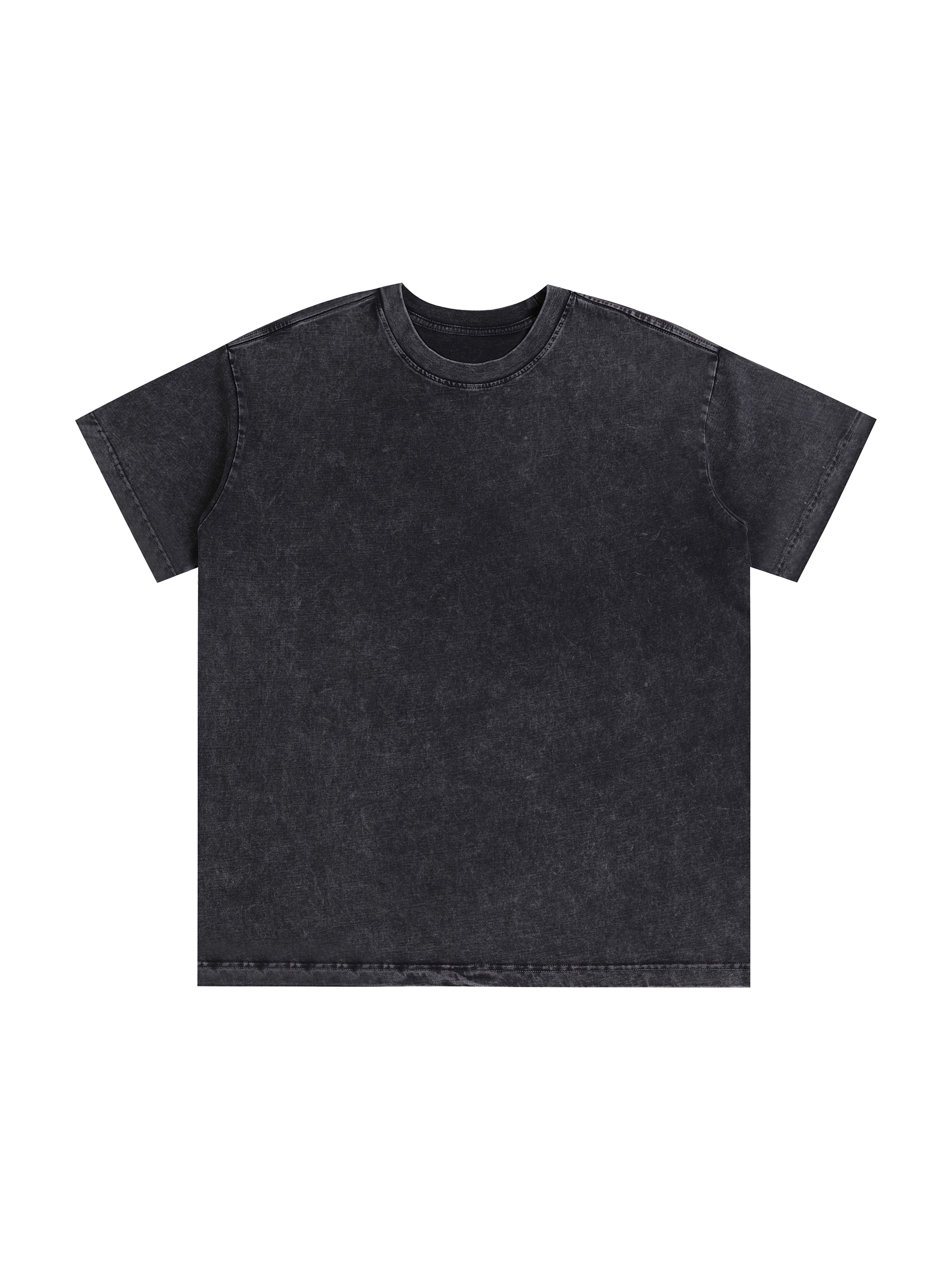 Snow Washed Heavyweight T-Shirt — Black