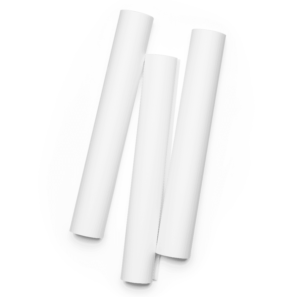 Custom Wrapping Paper Sheets — White Matte