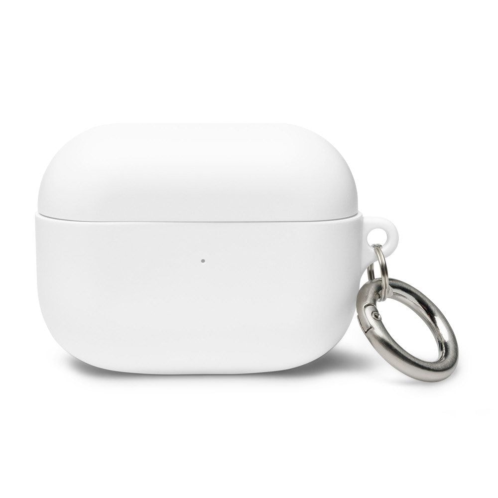 Custom Rubber Earbud Case — White