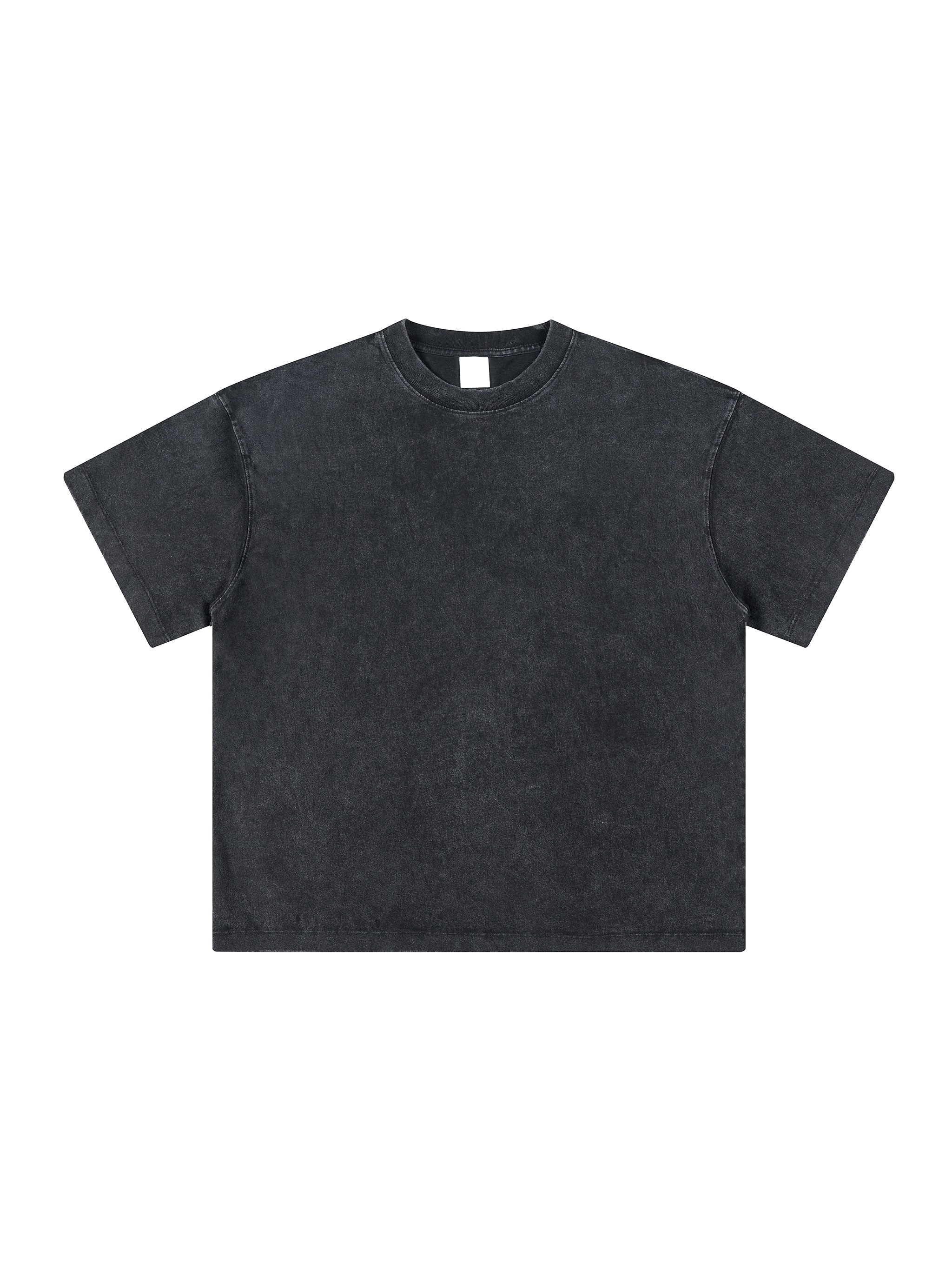 Heavyweight Vintage Washed T-Shirt — Batik Black