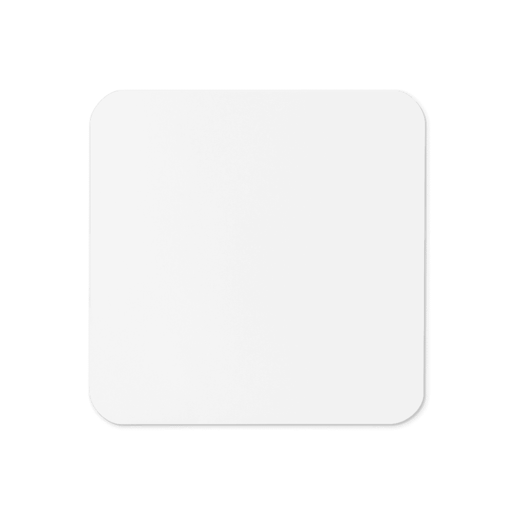 Custom Cork-Back Coaster