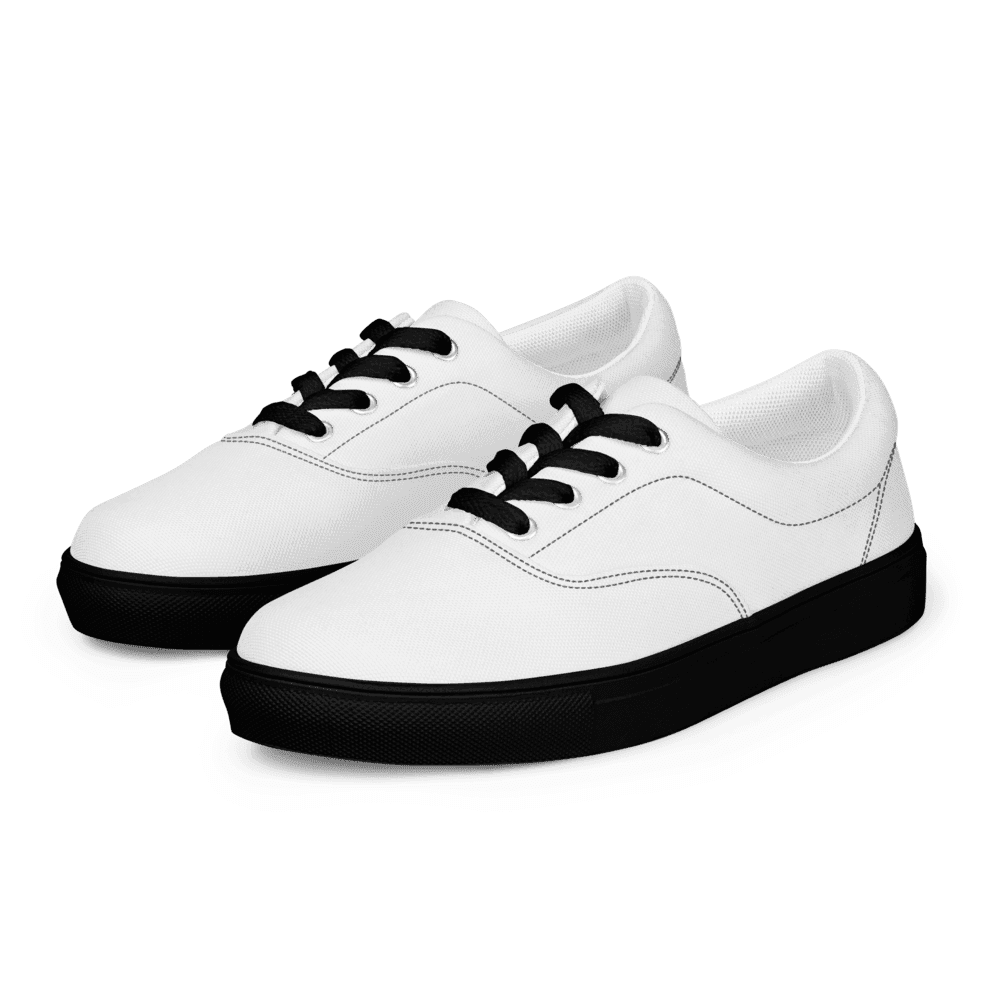 Custom Women's Canvas Lace-Up Shoes — Accessories