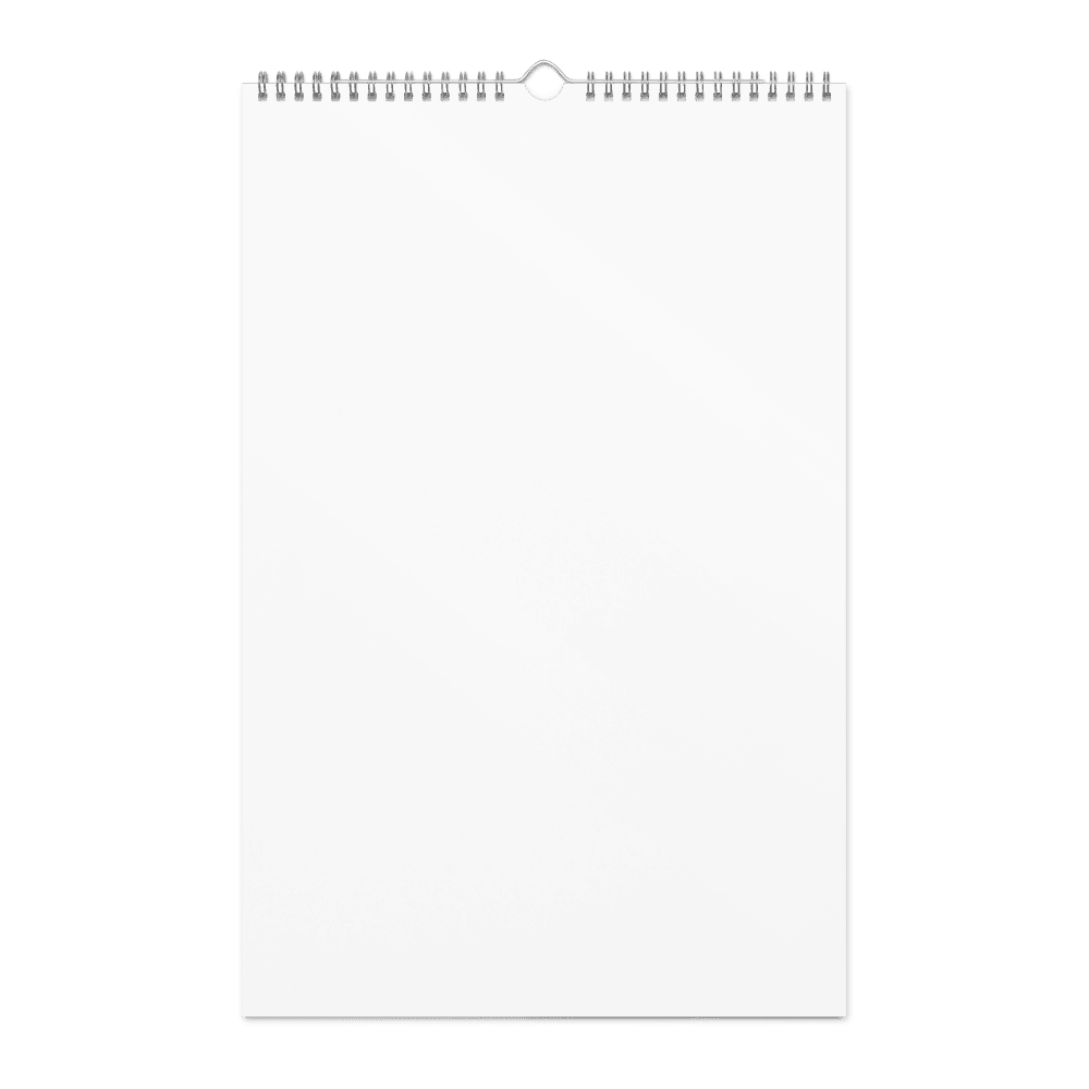 Custom Wall Calendar — White
