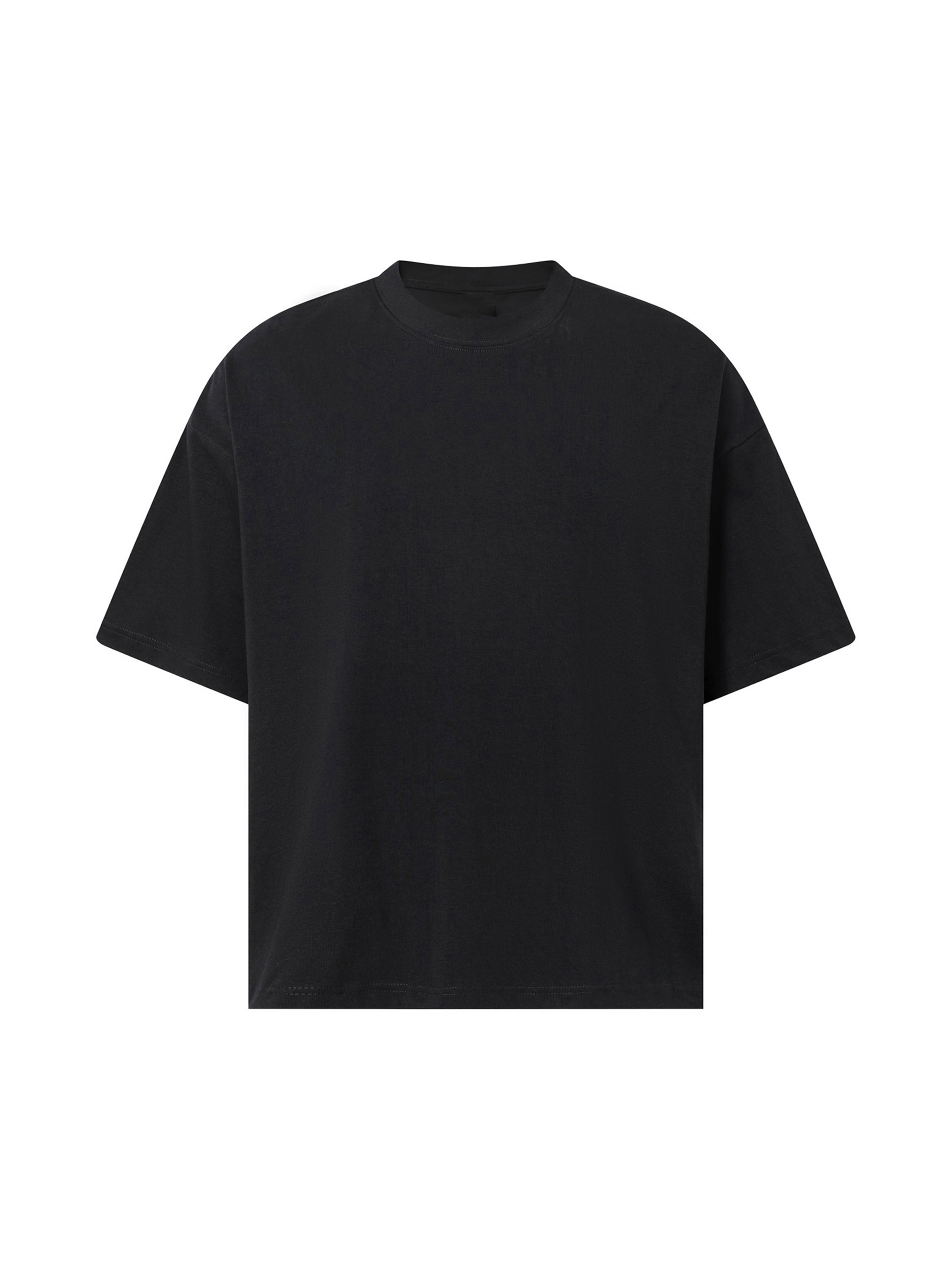 Boxy Performance T-Shirt — Black