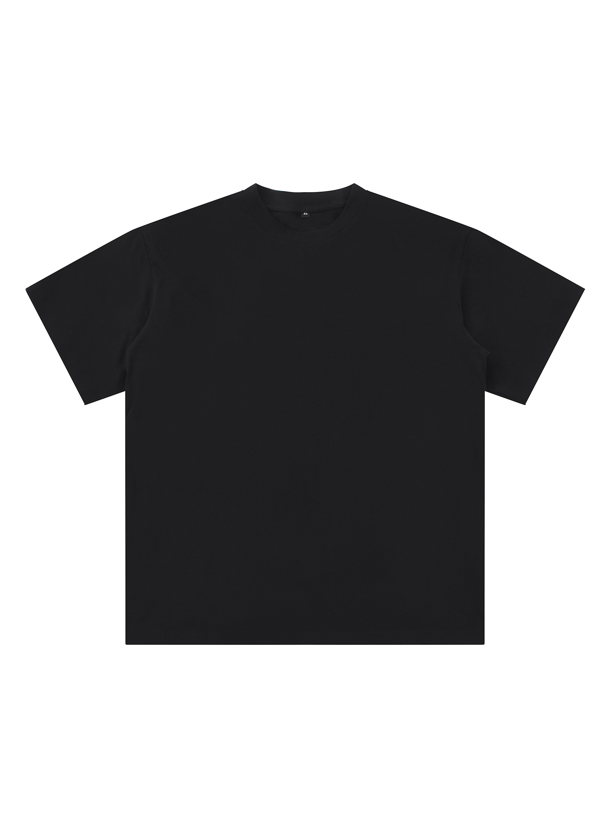 Unisex Sueded Cotton T-Shirt — Black