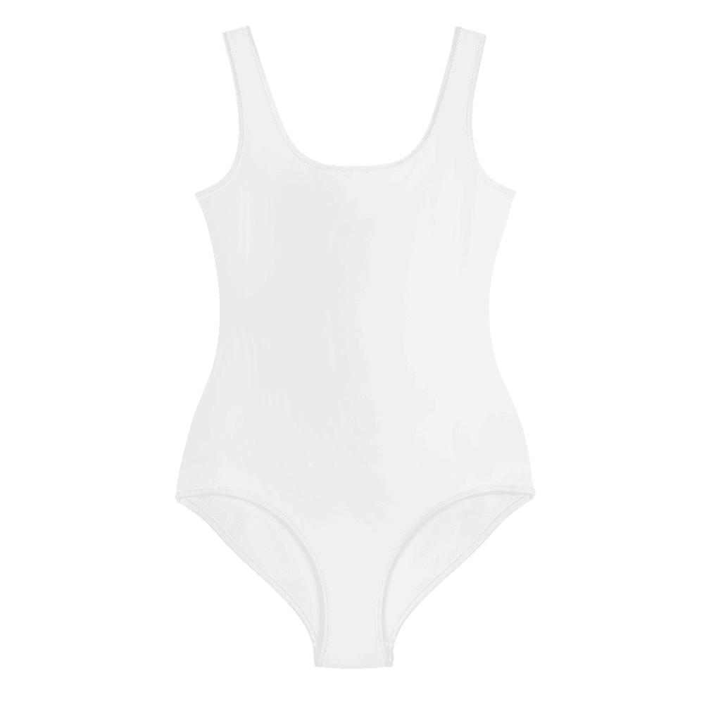Youth All-Over Print Swimsuit — Flat lay · default