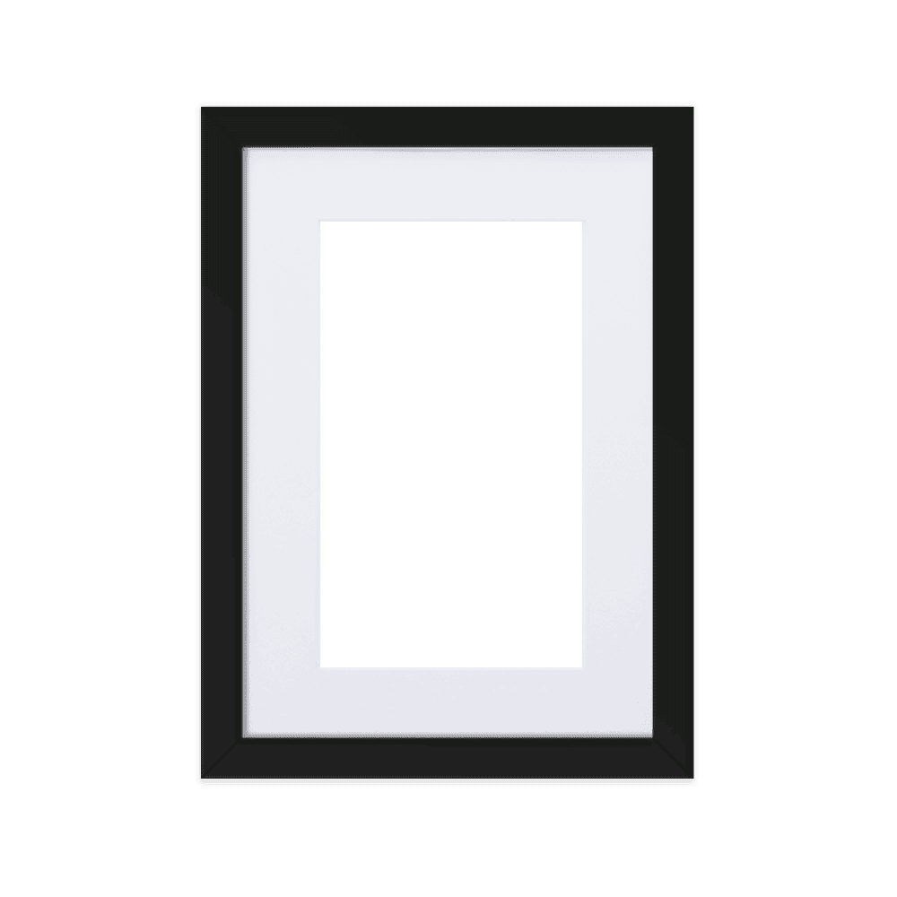 Custom Framed Matte Poster With Mat — Home & Living
