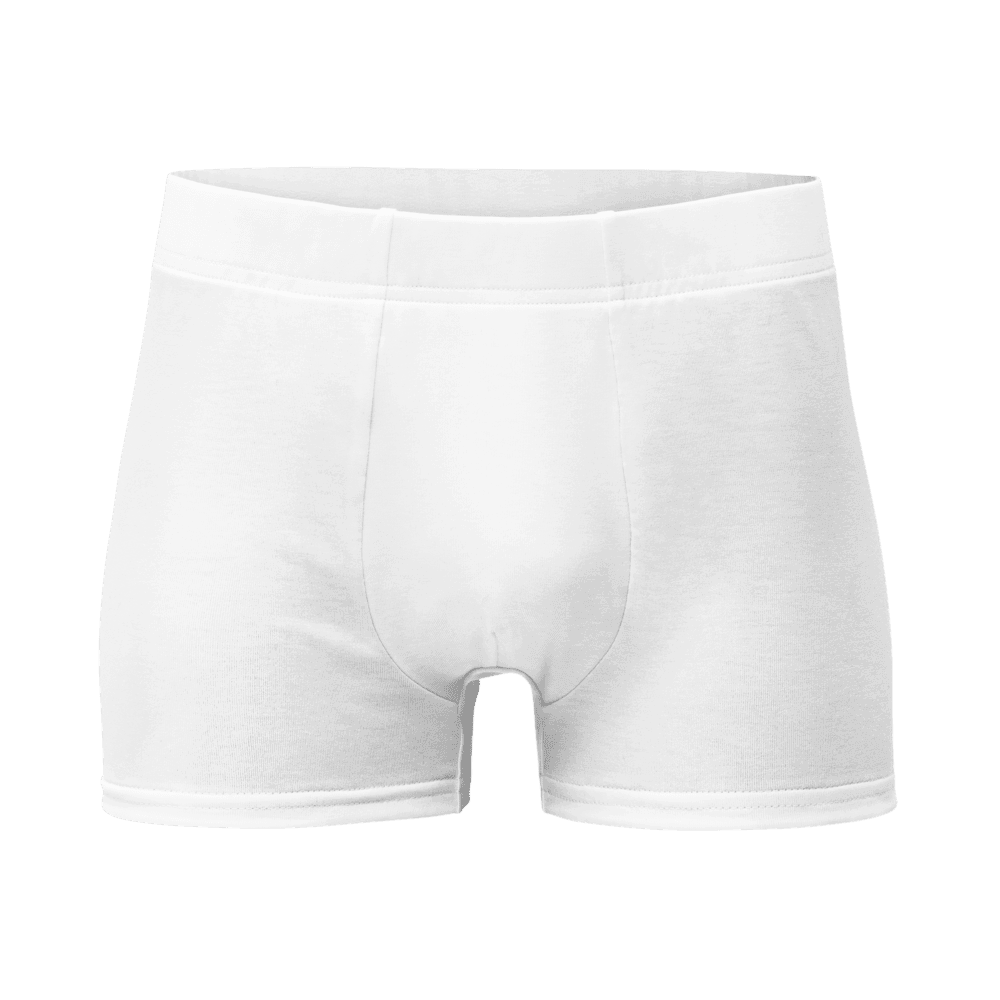 All-Over Print Boxer Briefs — Ghost mannequin · front