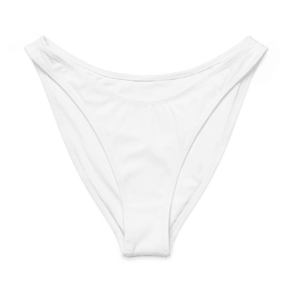 Recycled V-Cut Bikini Bottom — Flat lay · lining_bottom