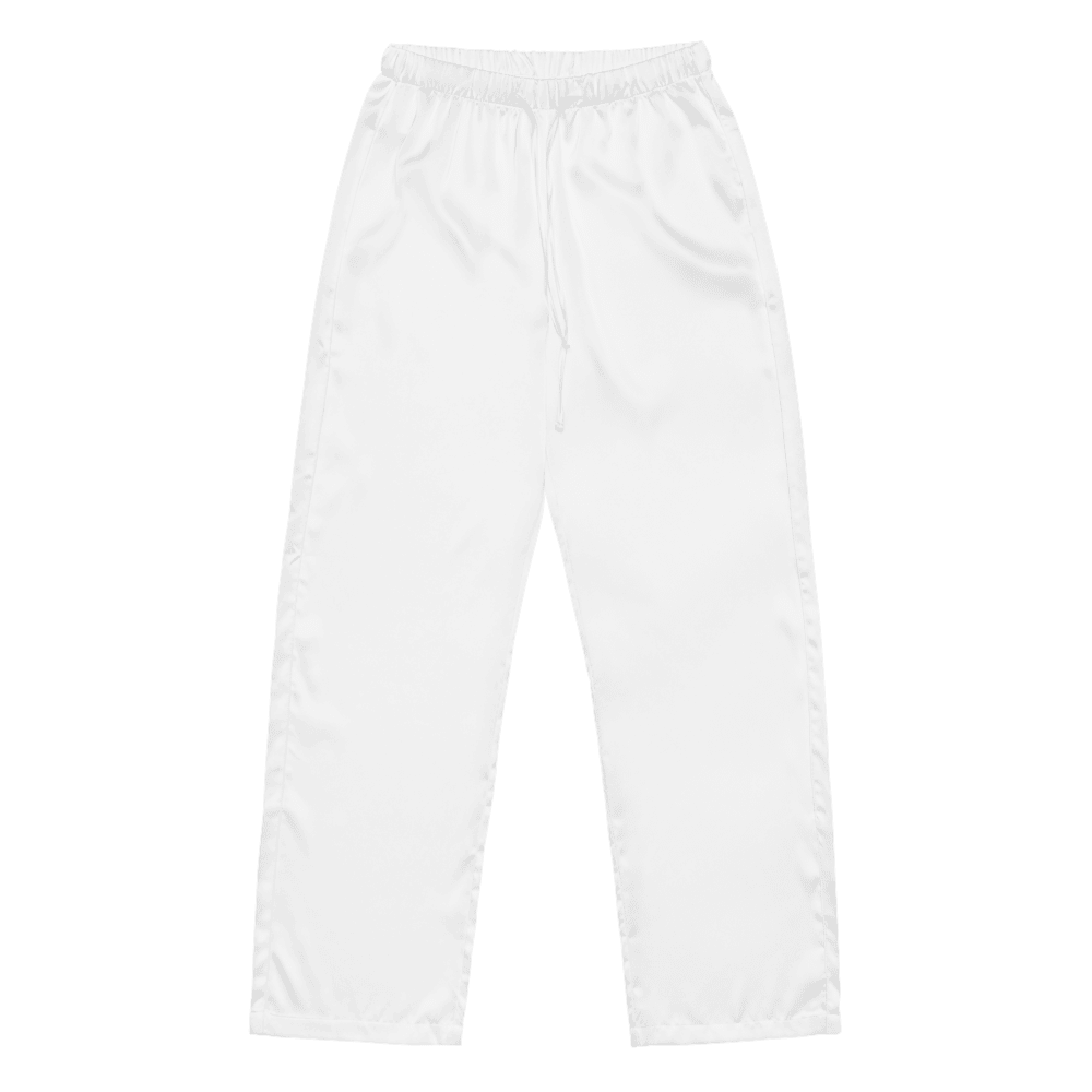 All-Over Print Women's Pajama Pants — Flat lay · front