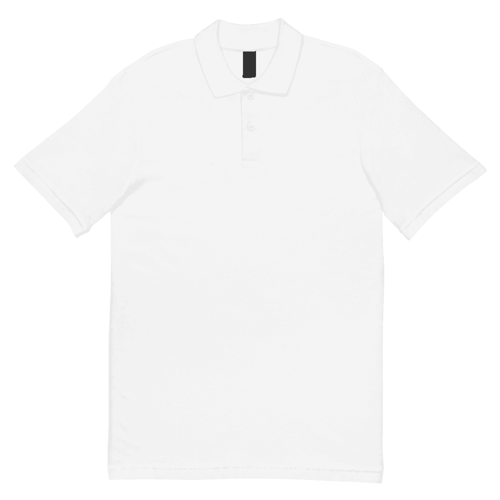 Unisex Pique Polo Shirt — Black