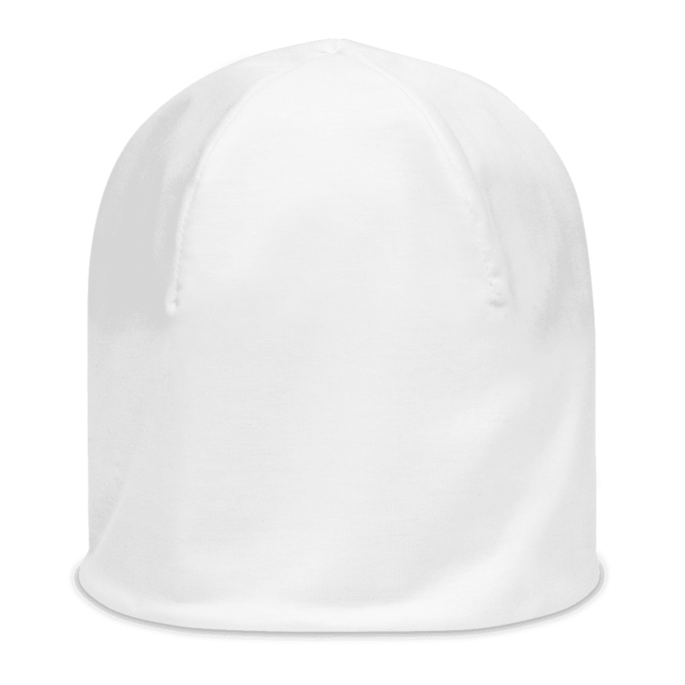 All-Over Print Beanie — Flat lay · default