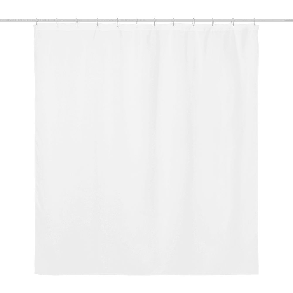 Custom Shower Curtain — White