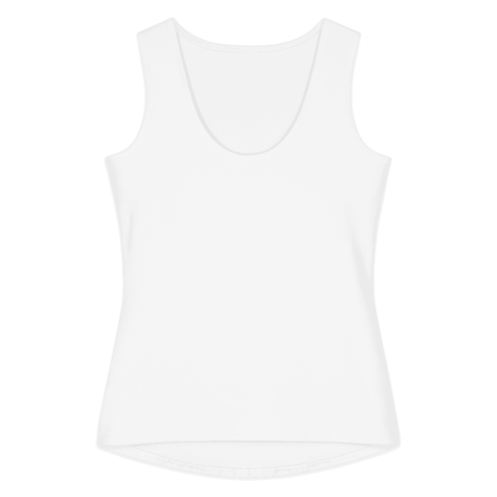 All-Over Print Women's Tank Top — Flat lay · front_dtfabric