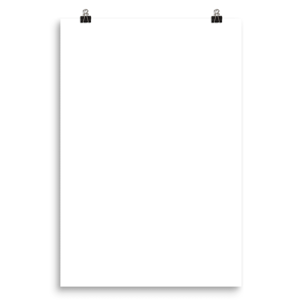 Custom Matte Paper Poster