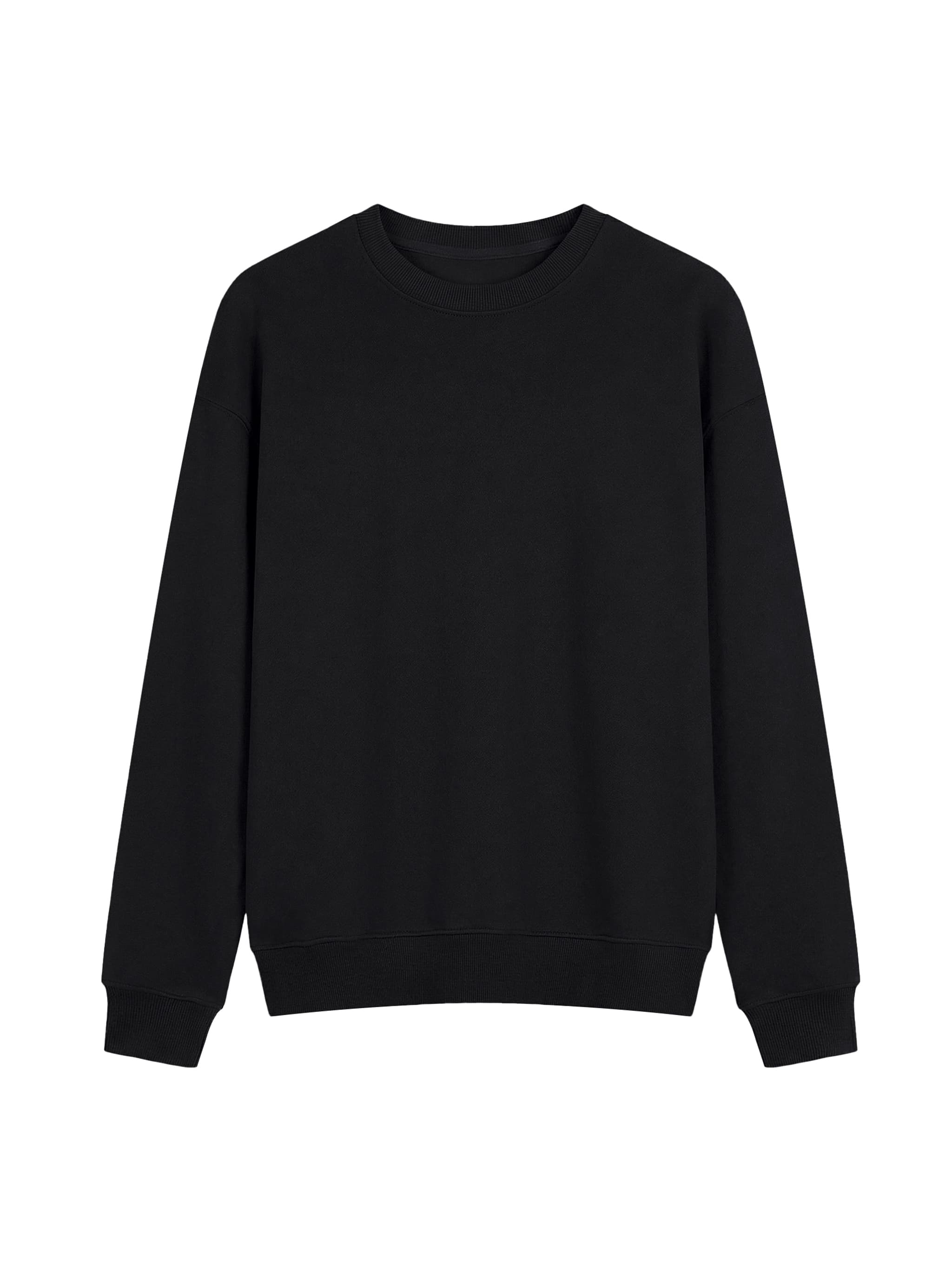 Custom Oversized Drop Shoulder Crewneck Sweatshirt — Sweatshirts