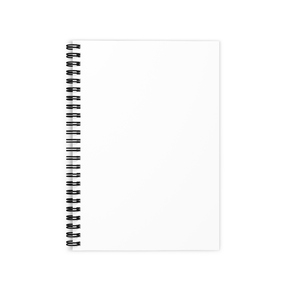Custom Ruled Spiral Notebook
