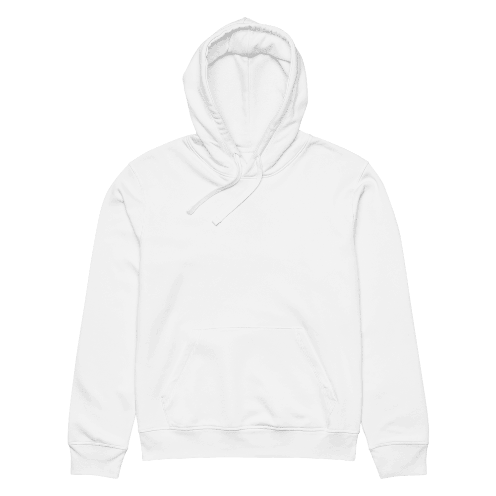 Unisex Organic Mid-Weight Hoodie — Anthracite