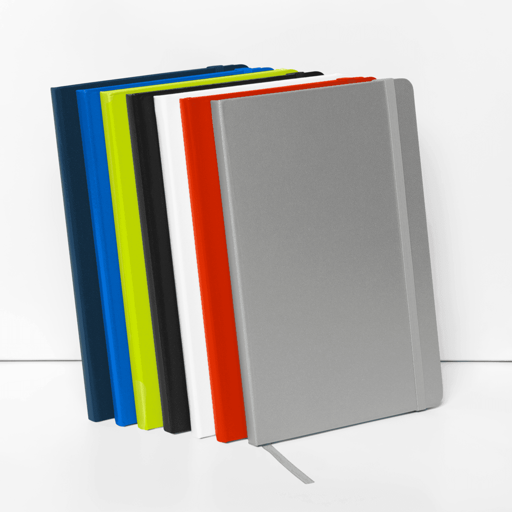 Hardcover Bound Notebook — Black