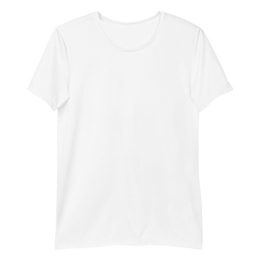 All-Over Print Performance T-Shirt — Flat lay · 2 · front