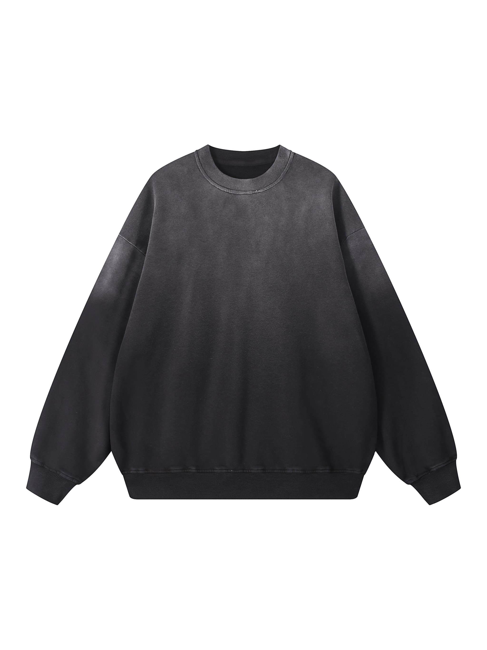 Custom Sunfade Drop-Shoulder Sweatshirt — Sweatshirts