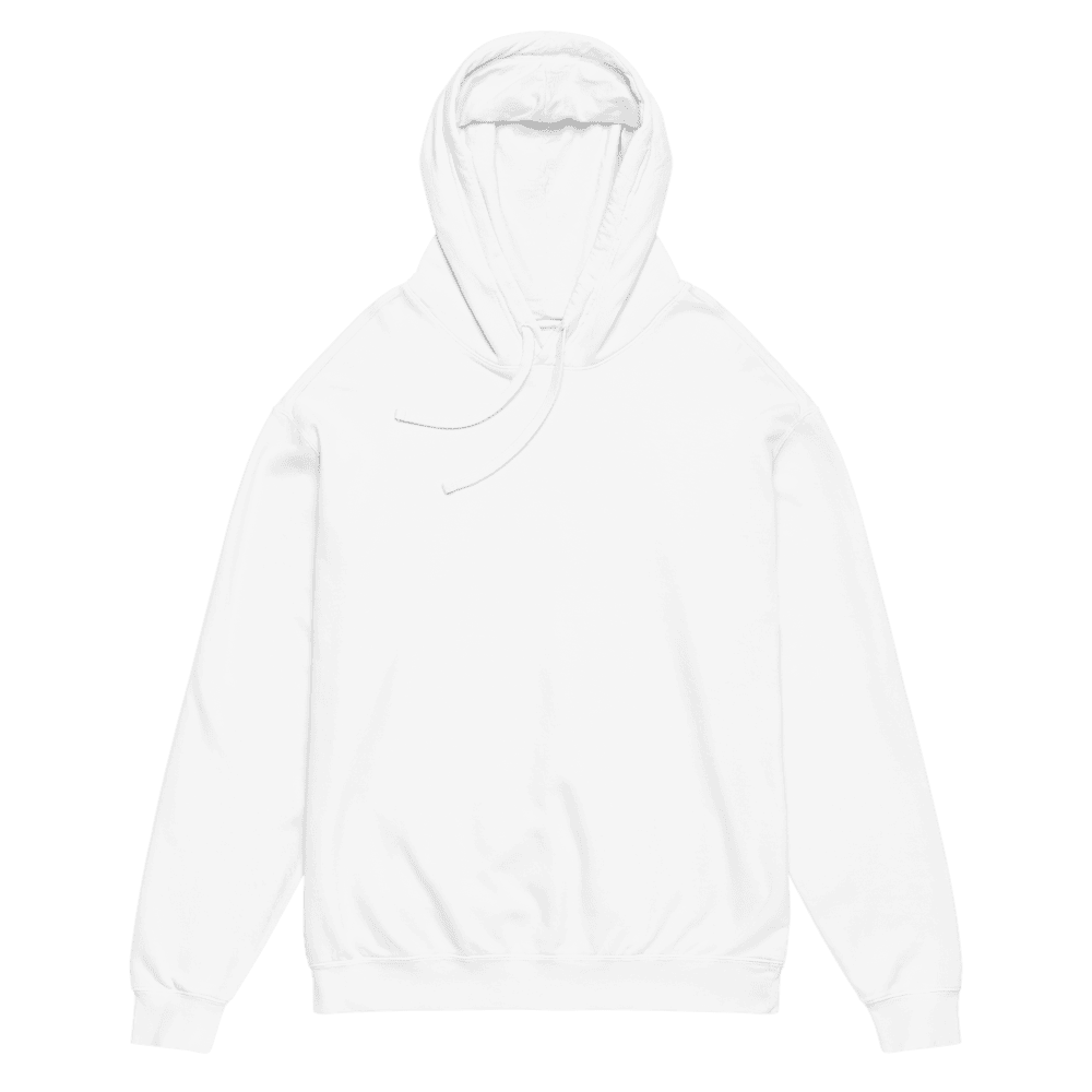 Unisex Garment-Dyed Lightweight Hoodie — Black