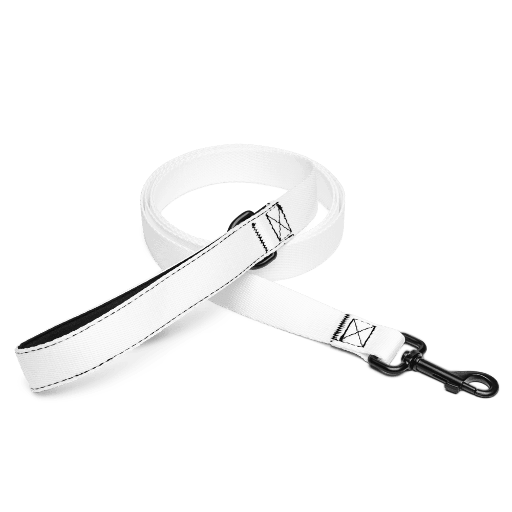 Custom Pet Leash — White