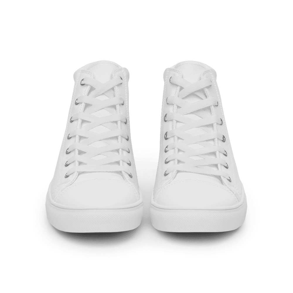 Custom High-Top Canvas Shoes — Accessories