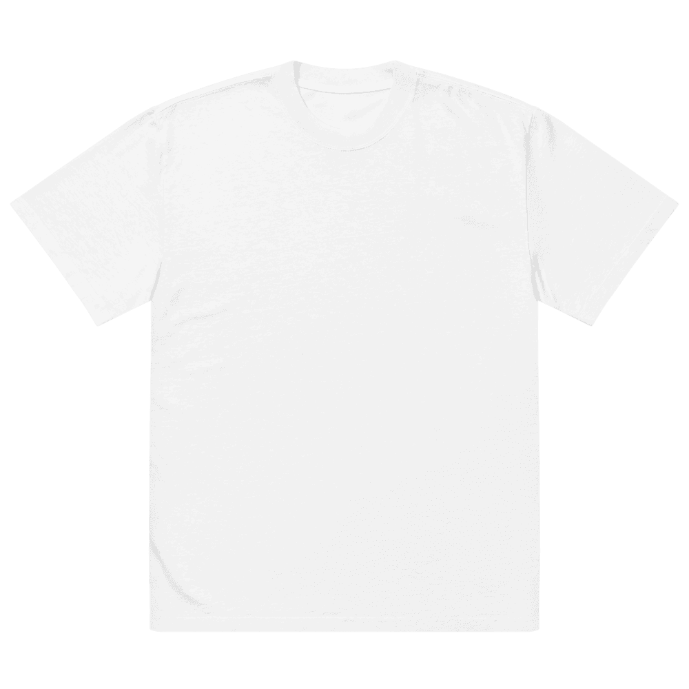 Oversized Faded T-Shirt — Faded Black
